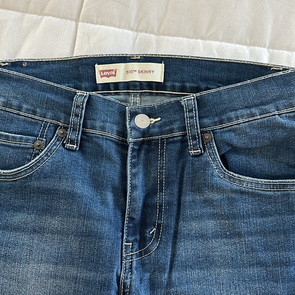 Boys Levi’s 510 Skinny Stretch Jeans Size 14 Regular - Picture 2 of 4